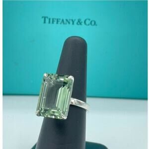 Tiffany & Co. Sparklers Cocktail Ring – Green Quartz, Sterling Silver